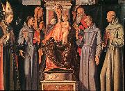 Holy Family (Sacra Conversazione) ewt VIVARINI, family of painters